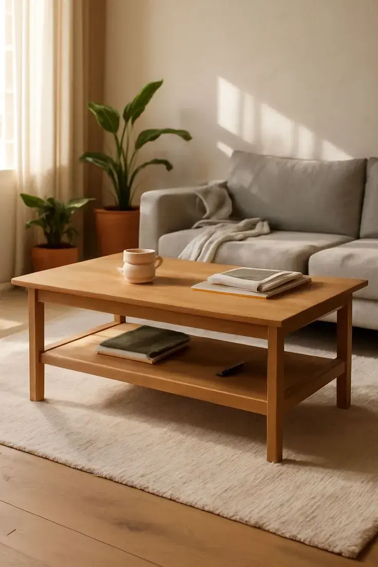 3. En el living: café y conversación