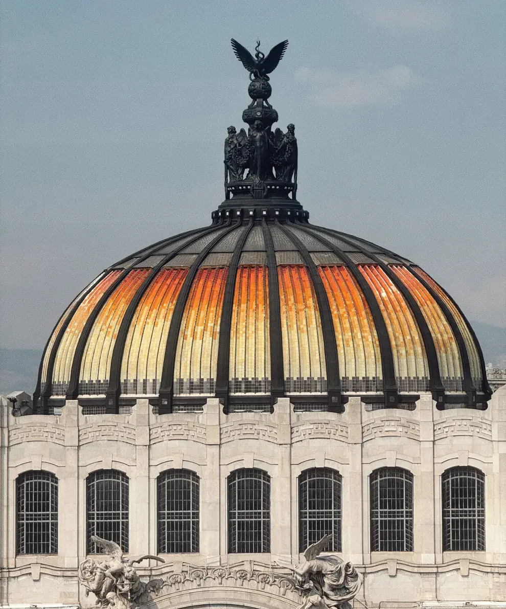 Palacio de Bellas Artes se puede visitar desde las alturas