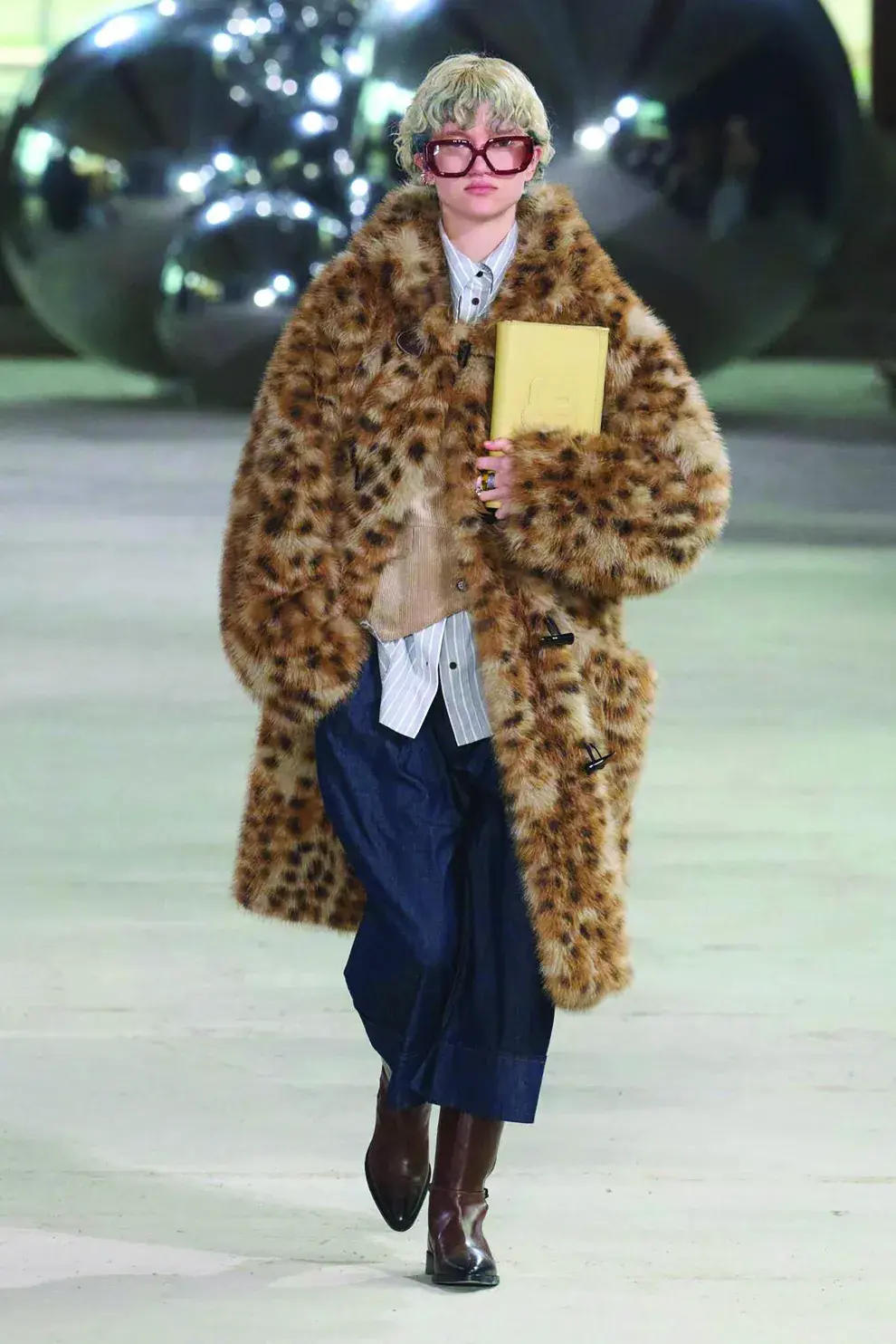 El abrigo de pelo es tendencia este invierno