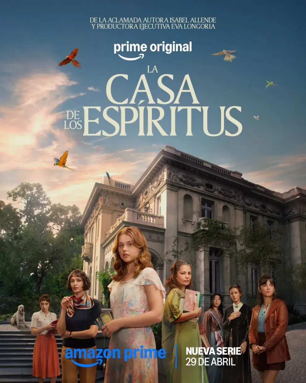 Póster de la serie La casa de los espíritus.