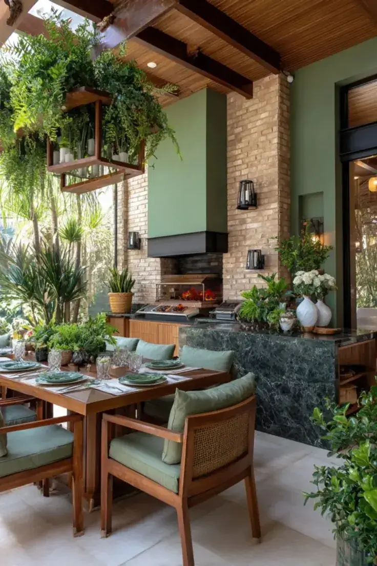 Del cemento al verde: ideas para reinventar el quincho y llenarlo de naturaleza