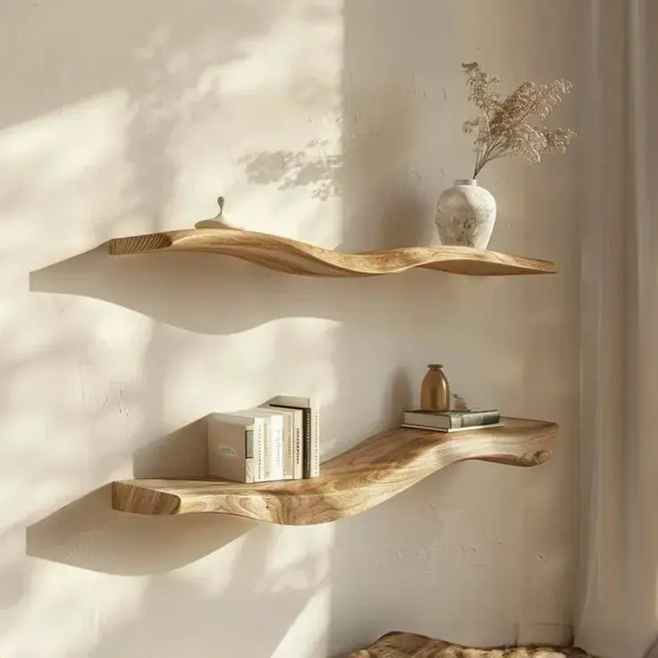 Adiós a la repisa recta: la tendencia que se impone en 2026 en decoración