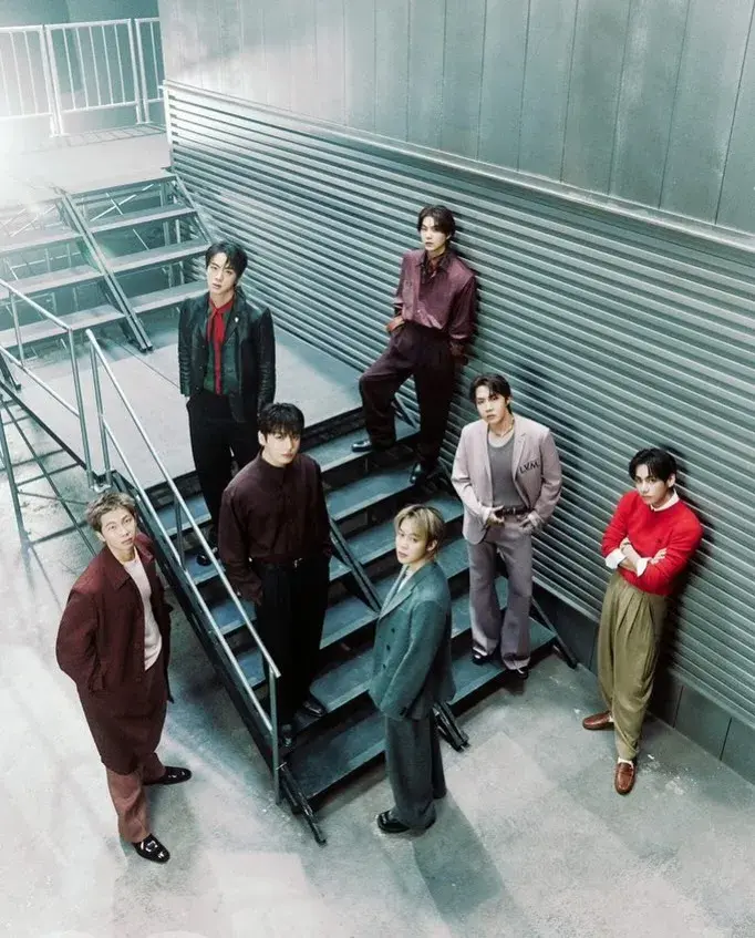 Foto de los integrantes de BTS reunidos en 2026.