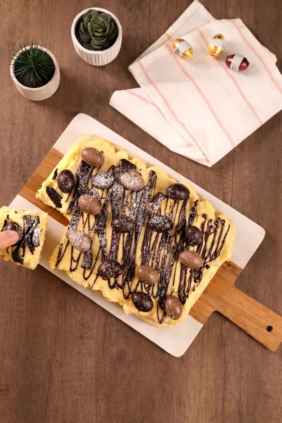 TORTA CON CREMA PASTELERA