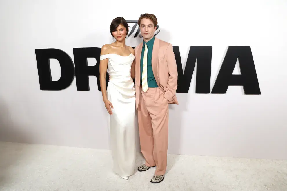 Foto de Zendaya y Robert Pattinson.