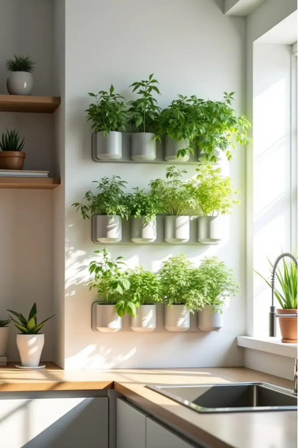 Foto de mini huertos urbanos.