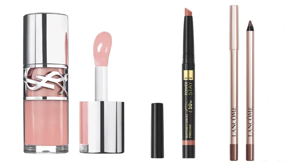 Yves Saint Laurent Beauty, LOVESHINE | Avon, Power Stay | Lancôme, Lip Idôle delineador