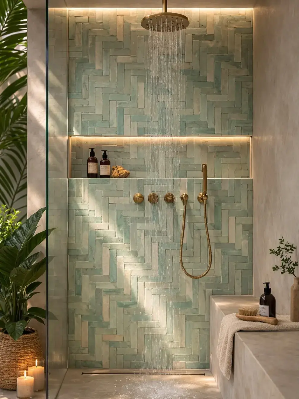 Los azulejos tipo subway siguen vigentes, pero hoy conviven con opciones como el microcemento o los cerámicos con textura.