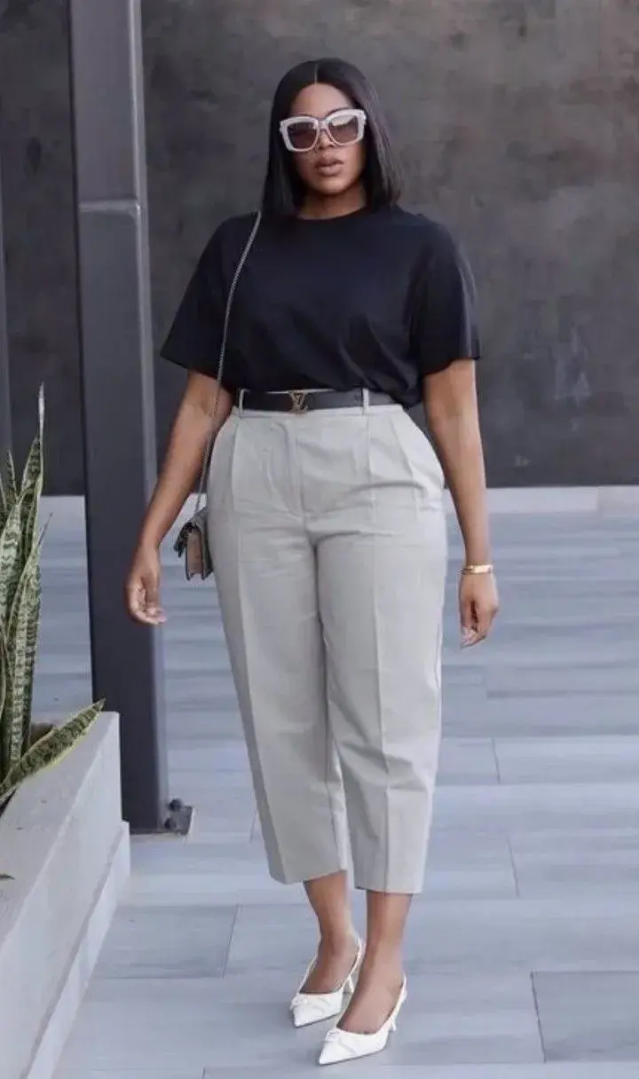 Pantalón cigarette: el corte que favorece a todas y es ideal para usar en la oficina 