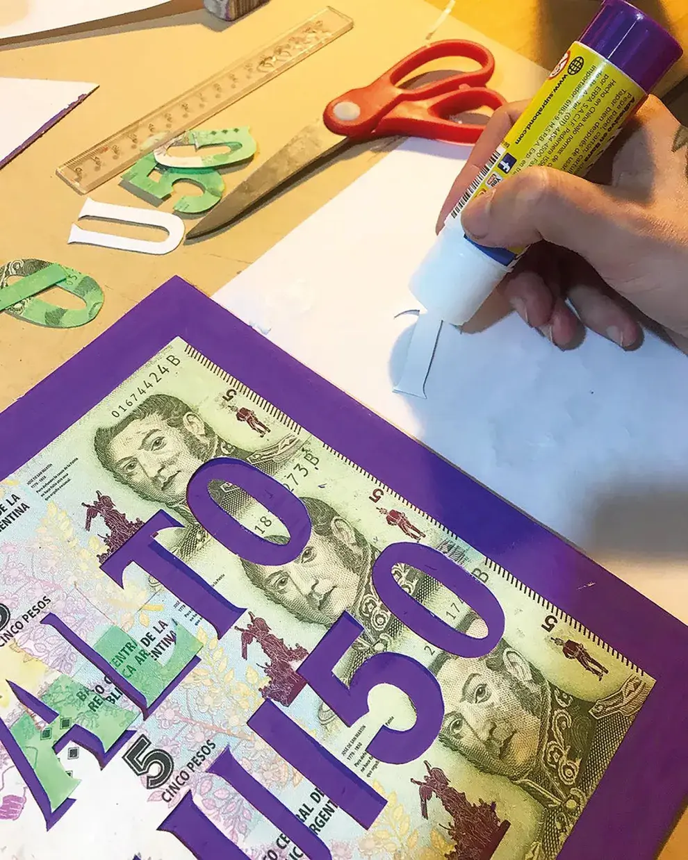 Materiales de collage