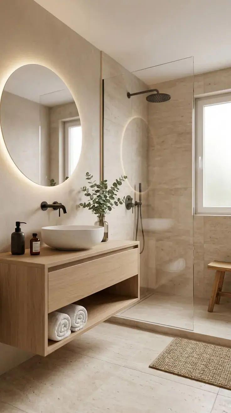 El principal motivo por el que el baño se vuelve caótico es simple: guardamos más cosas de las que realmente necesitamos.