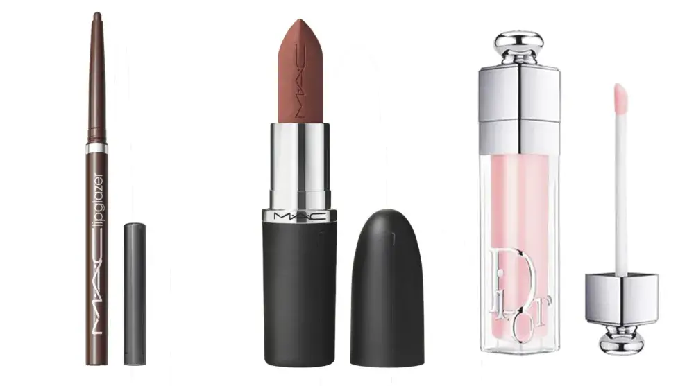 MAC Cosmetics, Lip Glazer Root For Me | Dior Beauty, Dior Addict Lip Maximizer | MAC Cosmetics, MACximal Silky Matte