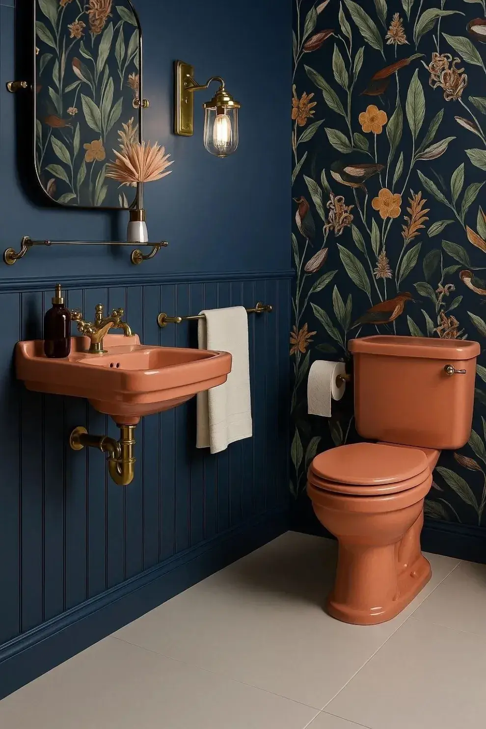 Si preferís no arriesgar en revestimientos, la tendencia 2026 permite sumar color mediante la grifería y los accesorios.