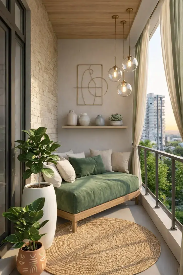 Balcón en calma: 5 claves simples para crear un rincón relajante en casa