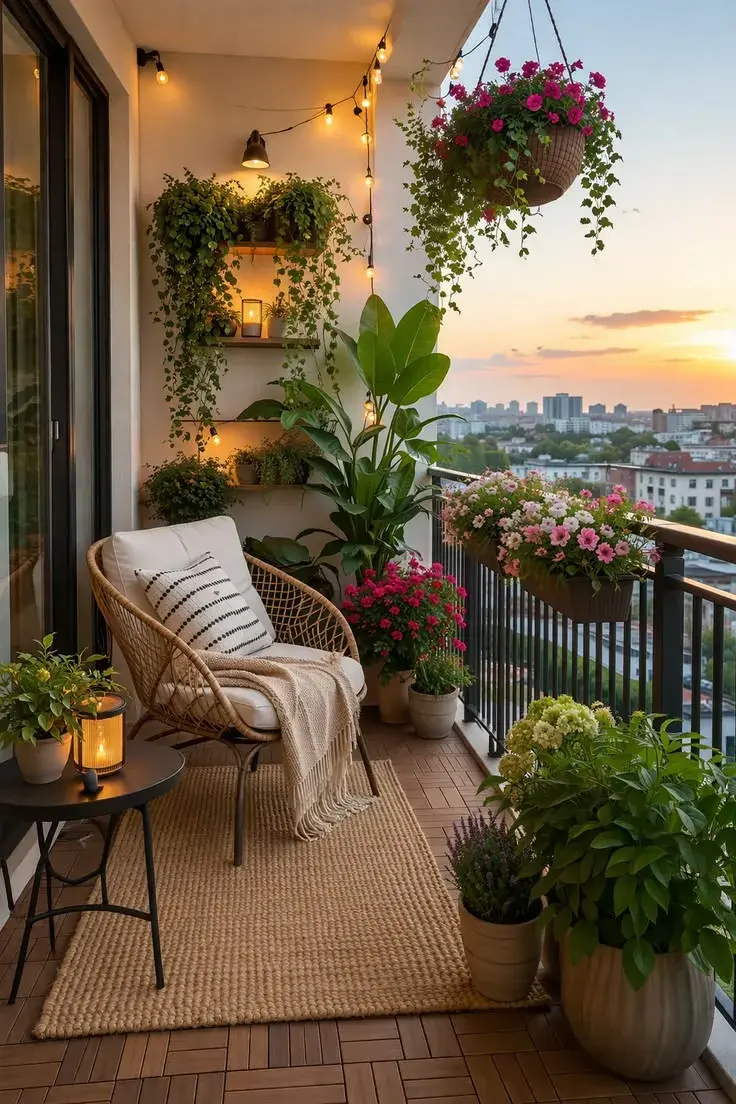 Balcón en calma: 5 claves simples para crear un rincón relajante en casa