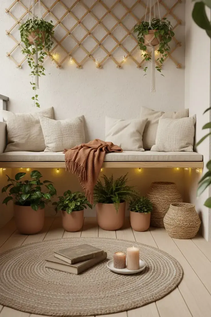 Balcón en calma: 5 claves simples para crear un rincón relajante en casa