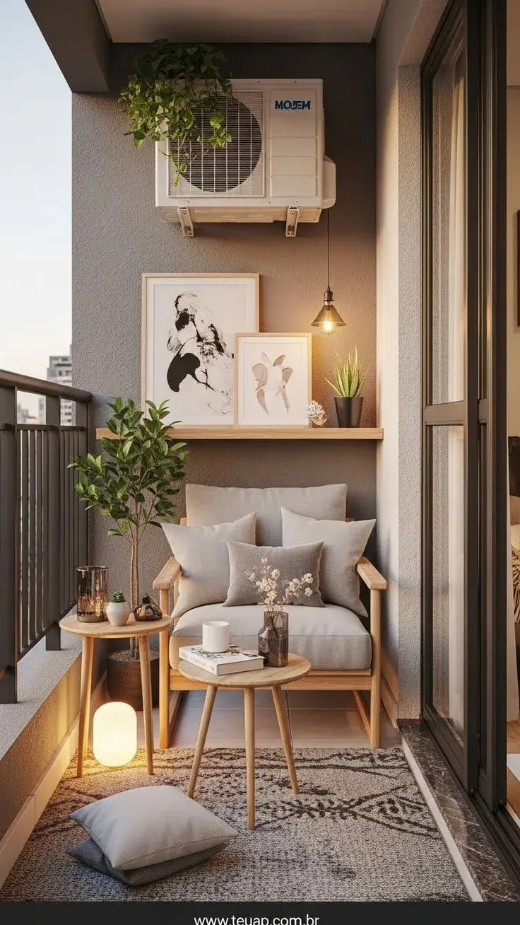 Balcón en calma: 5 claves simples para crear un rincón relajante en casa