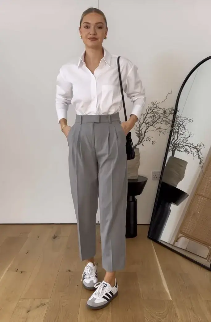 Pantalón cigarette: el corte que favorece a todas y es ideal para usar en la oficina 