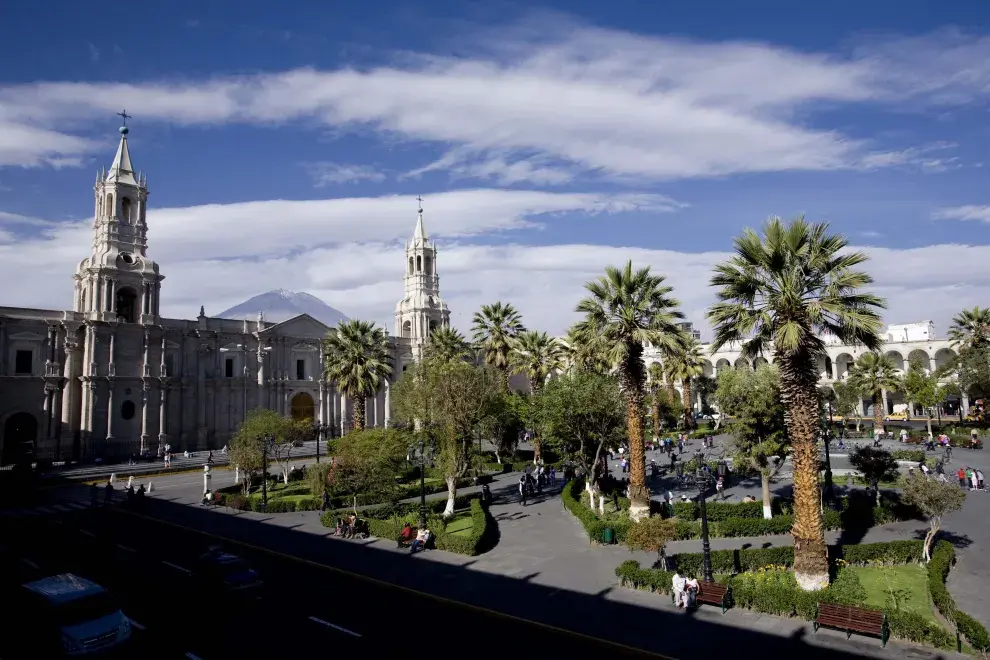 Arequipa, plaza de Armas