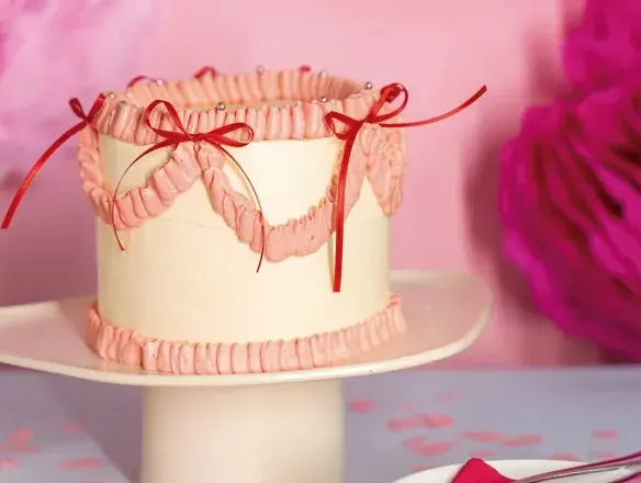 Torta clásica de cumpleaños con butter cream