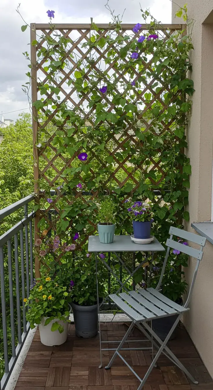 Sin reformas: cómo crear un balcón más íntimo con pocos recursos