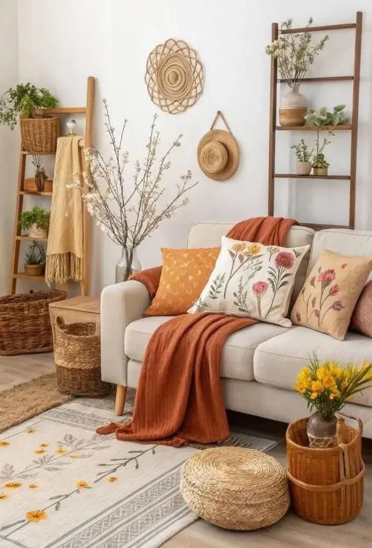 Sin reformas: cómo sumar personalidad a tu casa con textiles y objetos