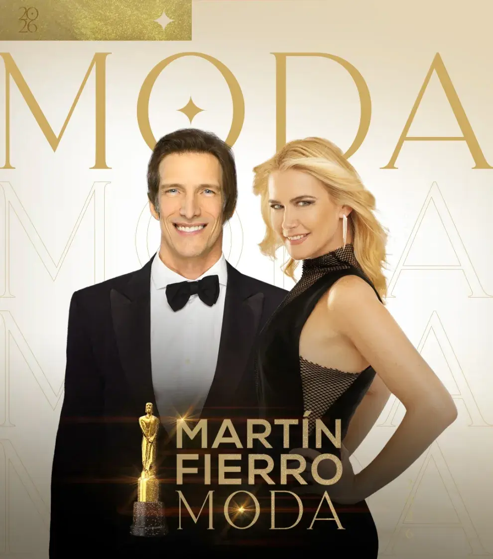 Póster de los Premios Martín Fierro de la Moda 2026.