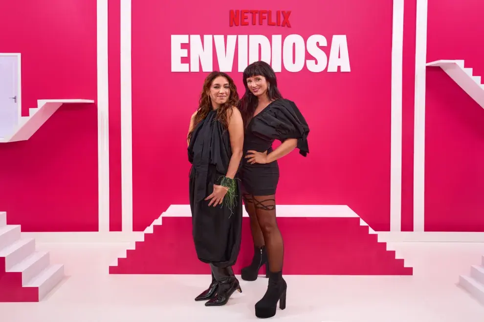 Foto de la fiesta por el final de Envidiosa en Netflix.