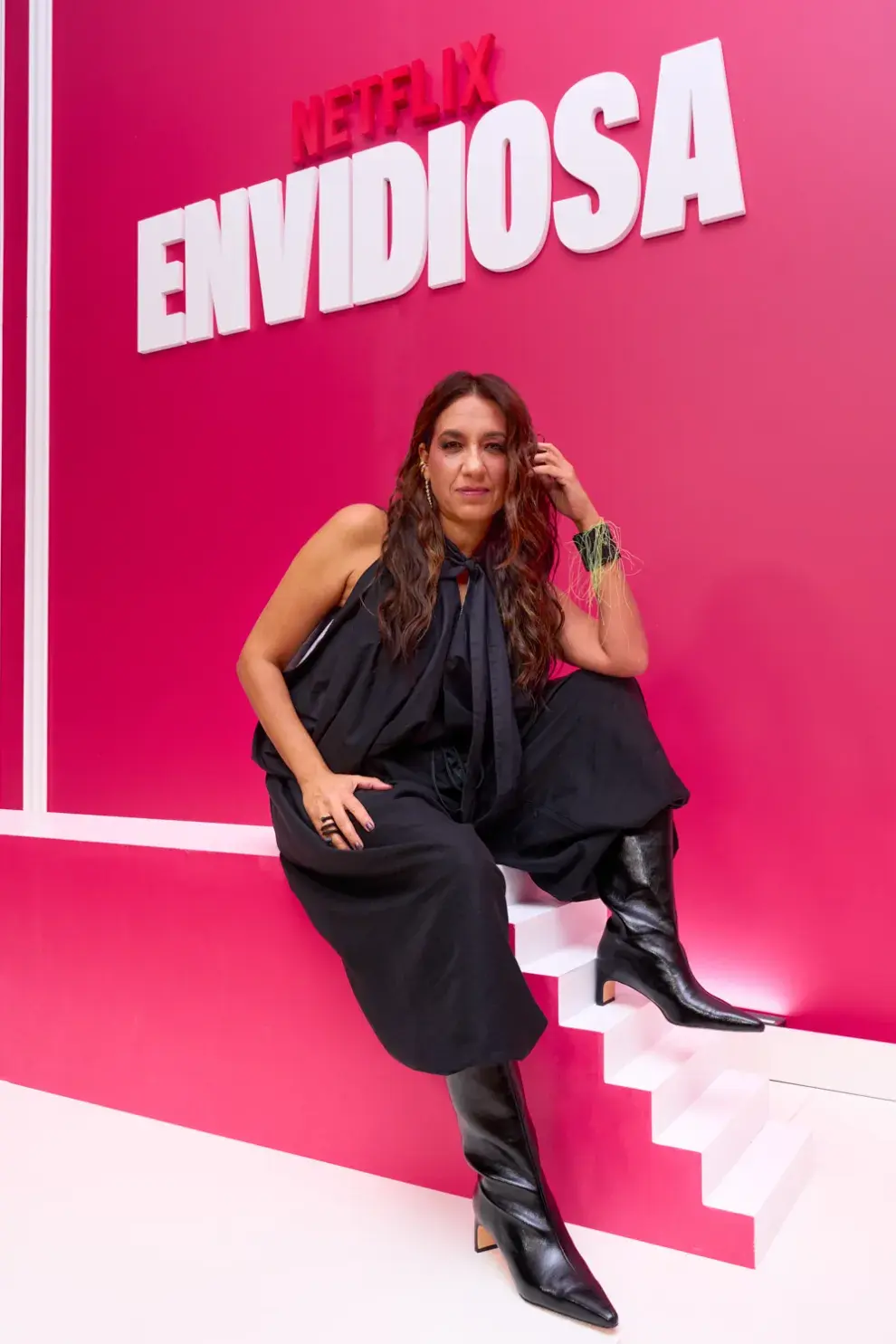 Foto de la fiesta por el final de Envidiosa en Netflix.