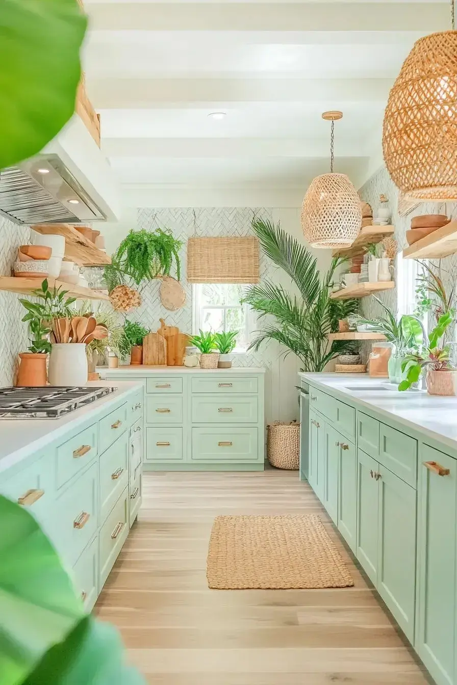 El vínculo con lo natural es una de las grandes búsquedas del 2026. Plantas, hierbas aromáticas y vistas al exterior se integran como parte del diseño.El vínculo con lo natural es una de las grandes búsquedas del 2026. Plantas, hierbas aromáticas y vistas al exterior se integran como parte del diseño.