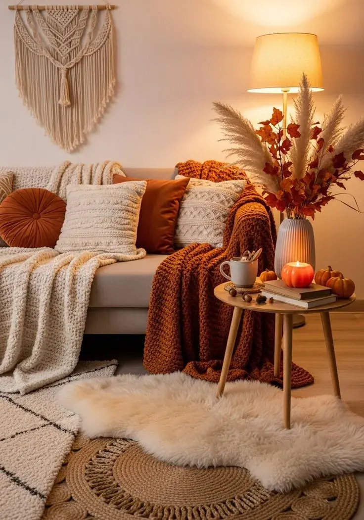 Pequeños cambios: cómo renovar el hogar para hacerlo más acogedor en otoño