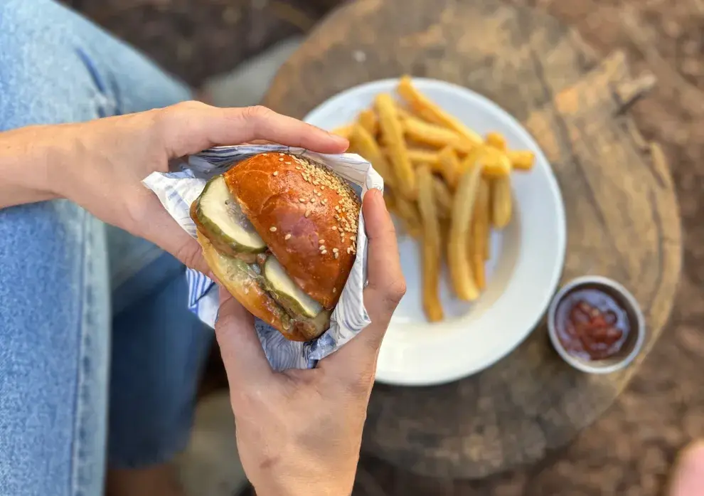 5 lugares recomendados para comer sádwiches o hamburguesas veggie.