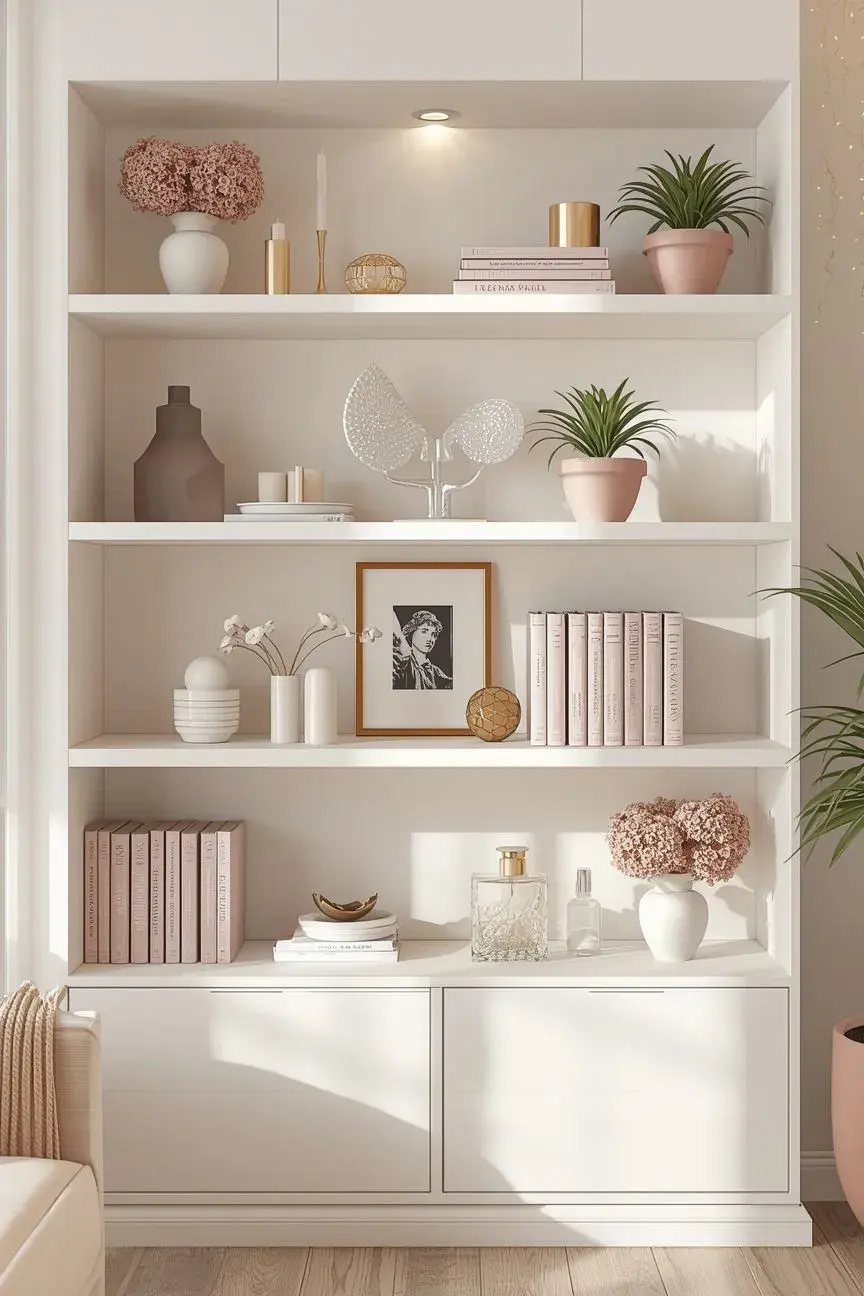 La tendencia del “shelfie”: cómo decorar tus estantes para que se vean de revista.
