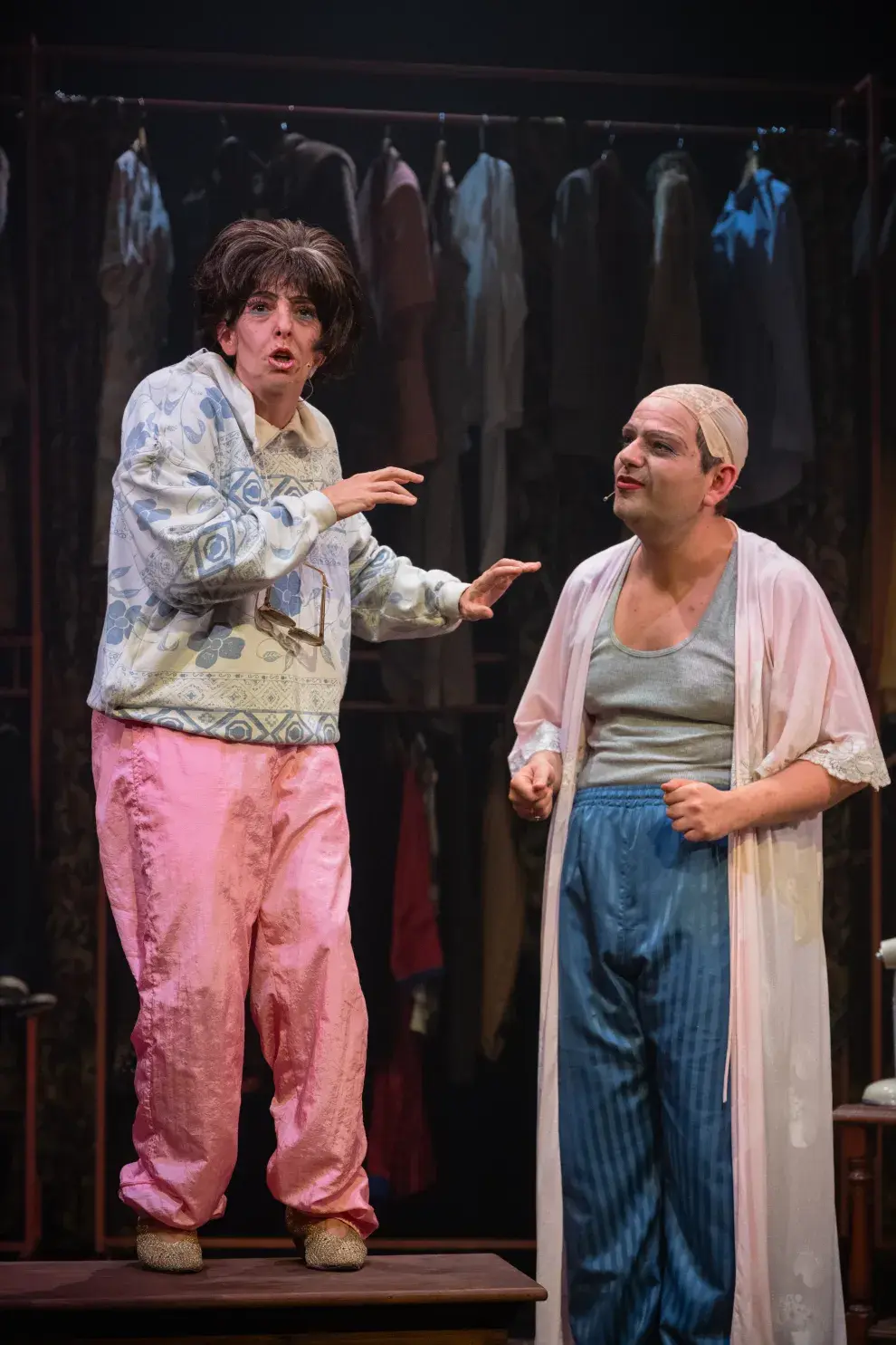 Lucía Aduriz Bravo y Mariano Saborido son las grandes revelaciones actorales de la escena del teatro contemporáneo.