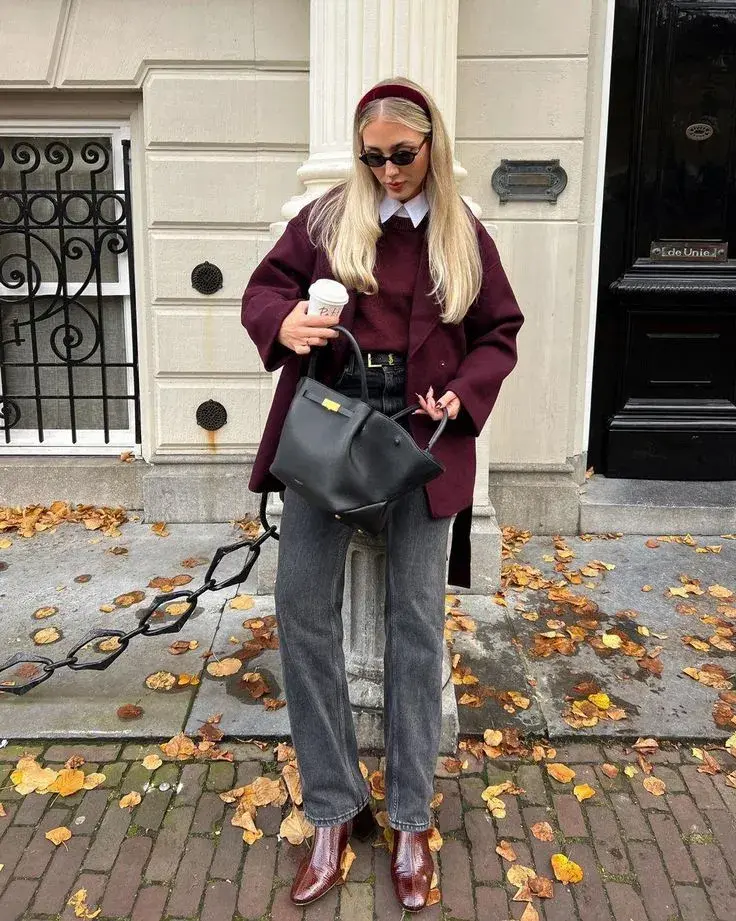 El borgoña es uno de los colores del año: ¿cómo usarlo y combinarlo?