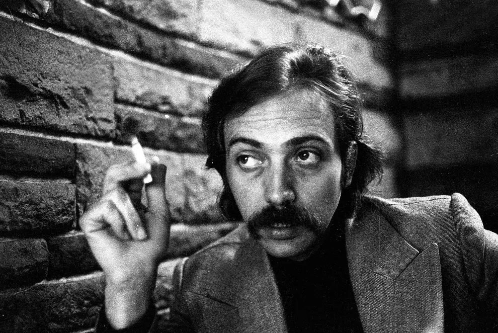 Foto de Luis Brandoni, fotografiado en 1975.