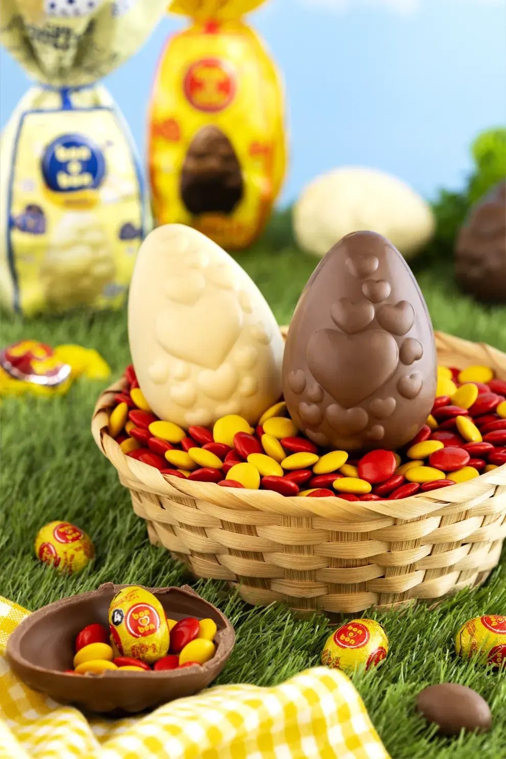 los huevos de pascua de bon o bon