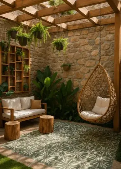 Patios cerrados en otoño: 5 ideas simples para decorarlos con estilo y poco presupuesto