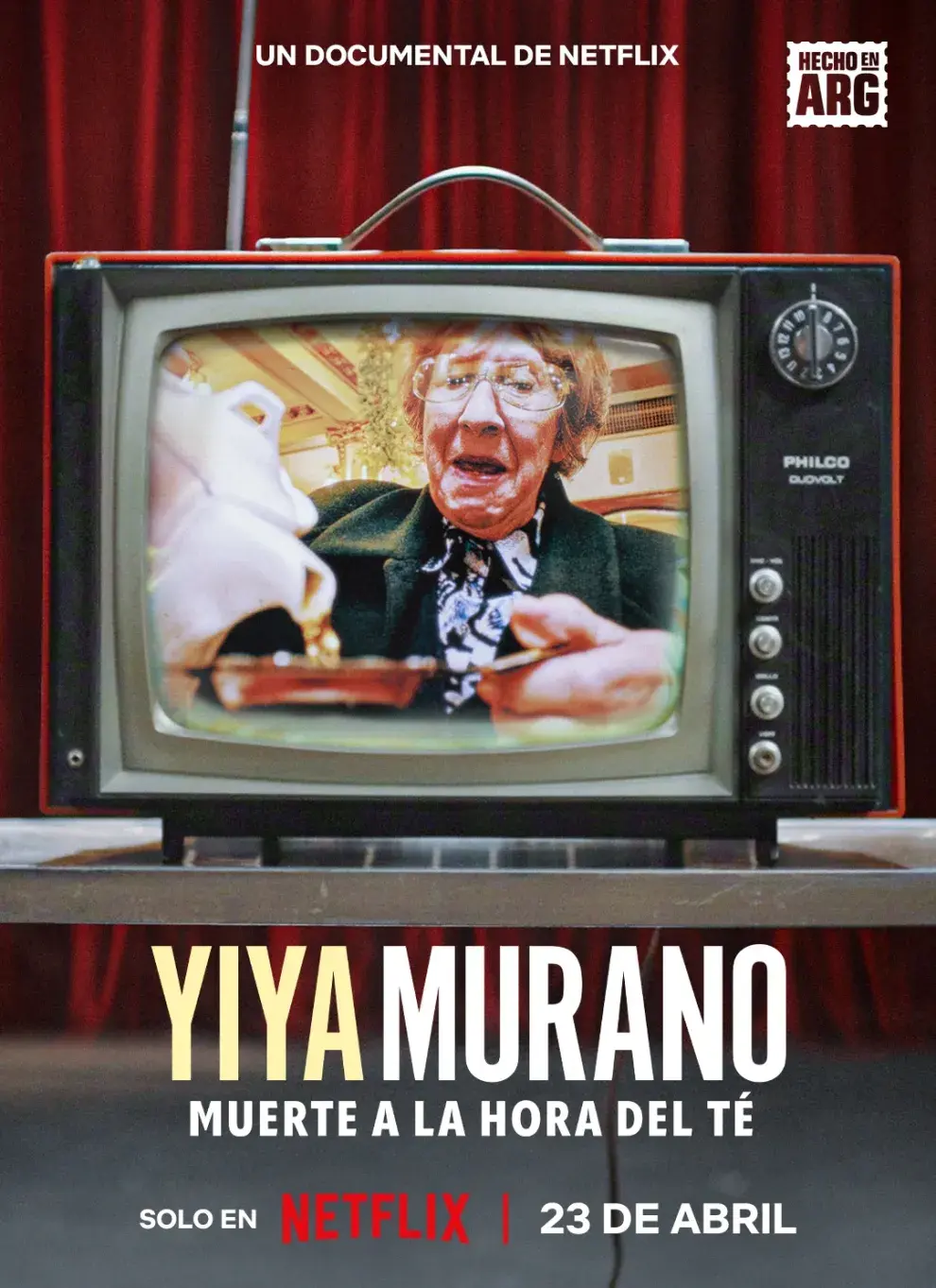 Póster de  Yiya Murano: Muerte a la hora del té