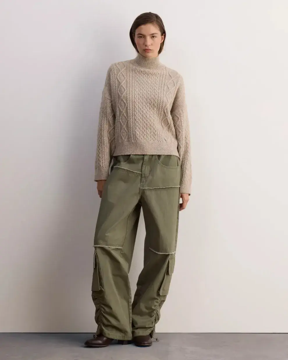 Un sweater grueso, perfecto para los días más fríos del año (PRÜNE $ 139.000)