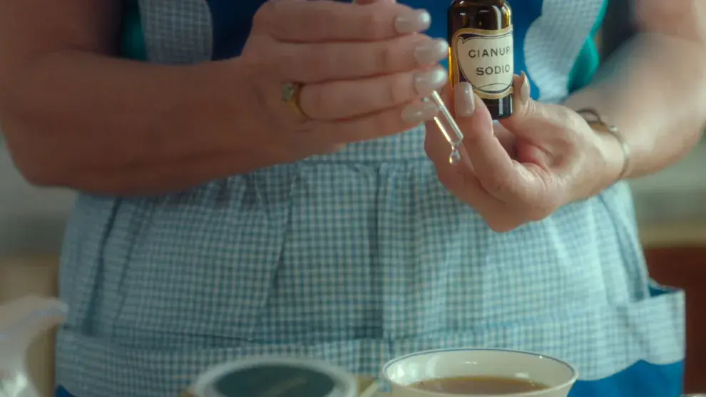 Foto de la película sobre Yiya Murano en Netflix: Yiya y cianuro.