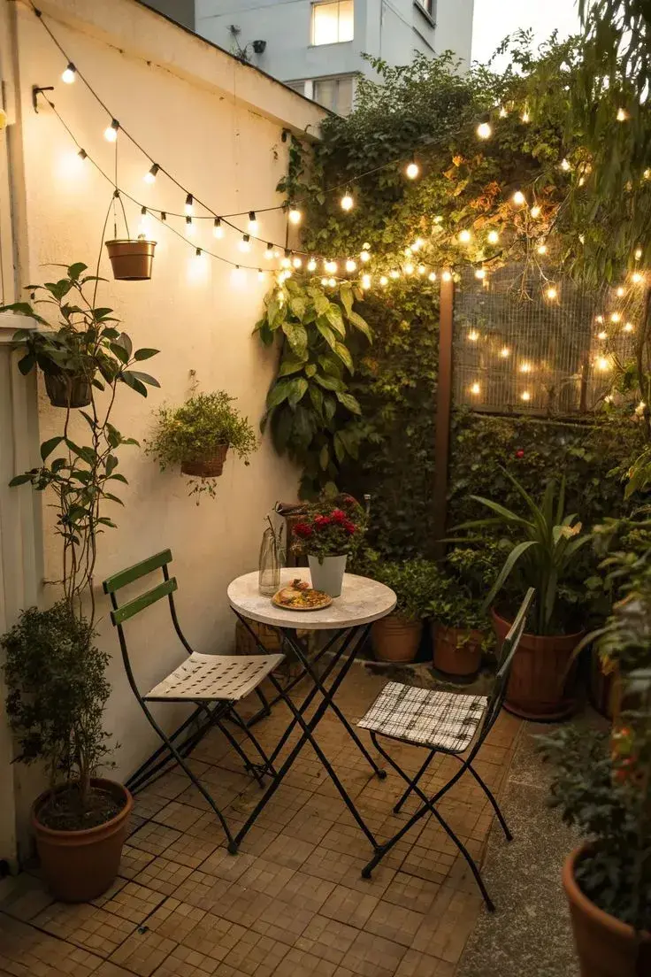 Patios tiny: ideas simples para transformar pocos metros en un refugio otoñal