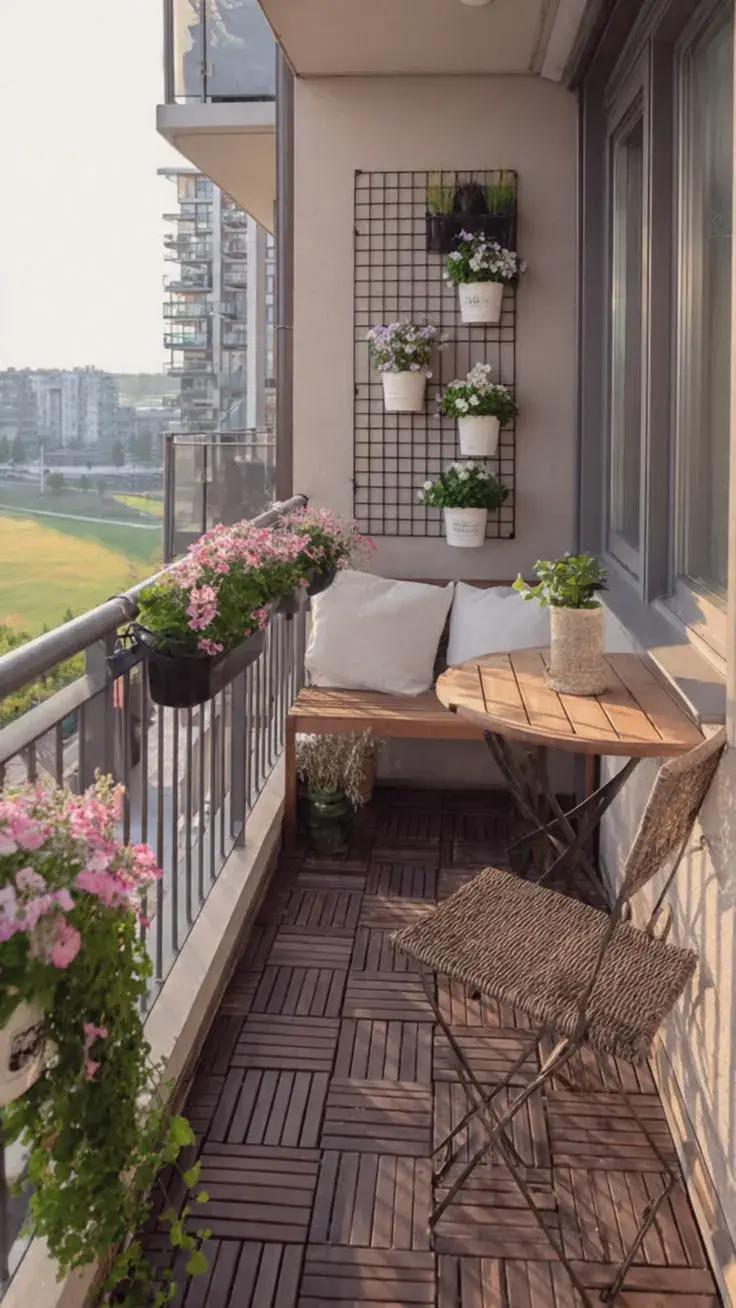 Balcones tiny: cómo convertir pocos metros en un rincón disfrutable