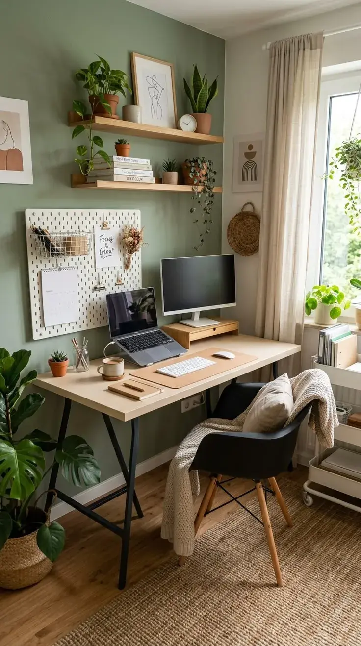 Con algunos recursos inteligentes y decisiones deco estratégicas, incluso un pequeño sector del living, un pasillo o un dormitorio pueden transformarse en una oficina práctica y con mucho estilo.