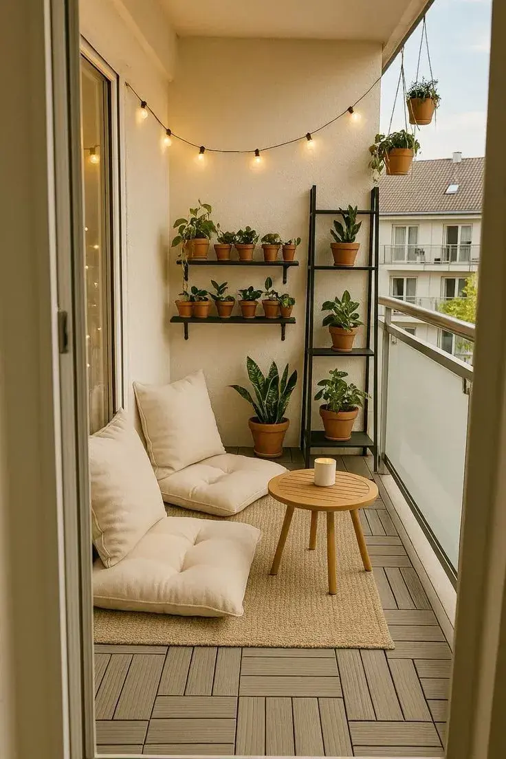 Tiny balconies: 10 ideas deco para transformar un balcón chico en un oasis