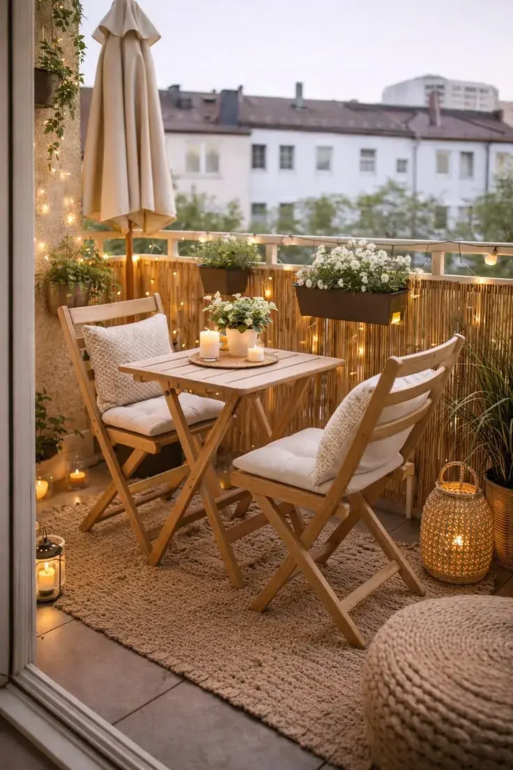 Balcones tiny: cómo convertir pocos metros en un rincón disfrutable
