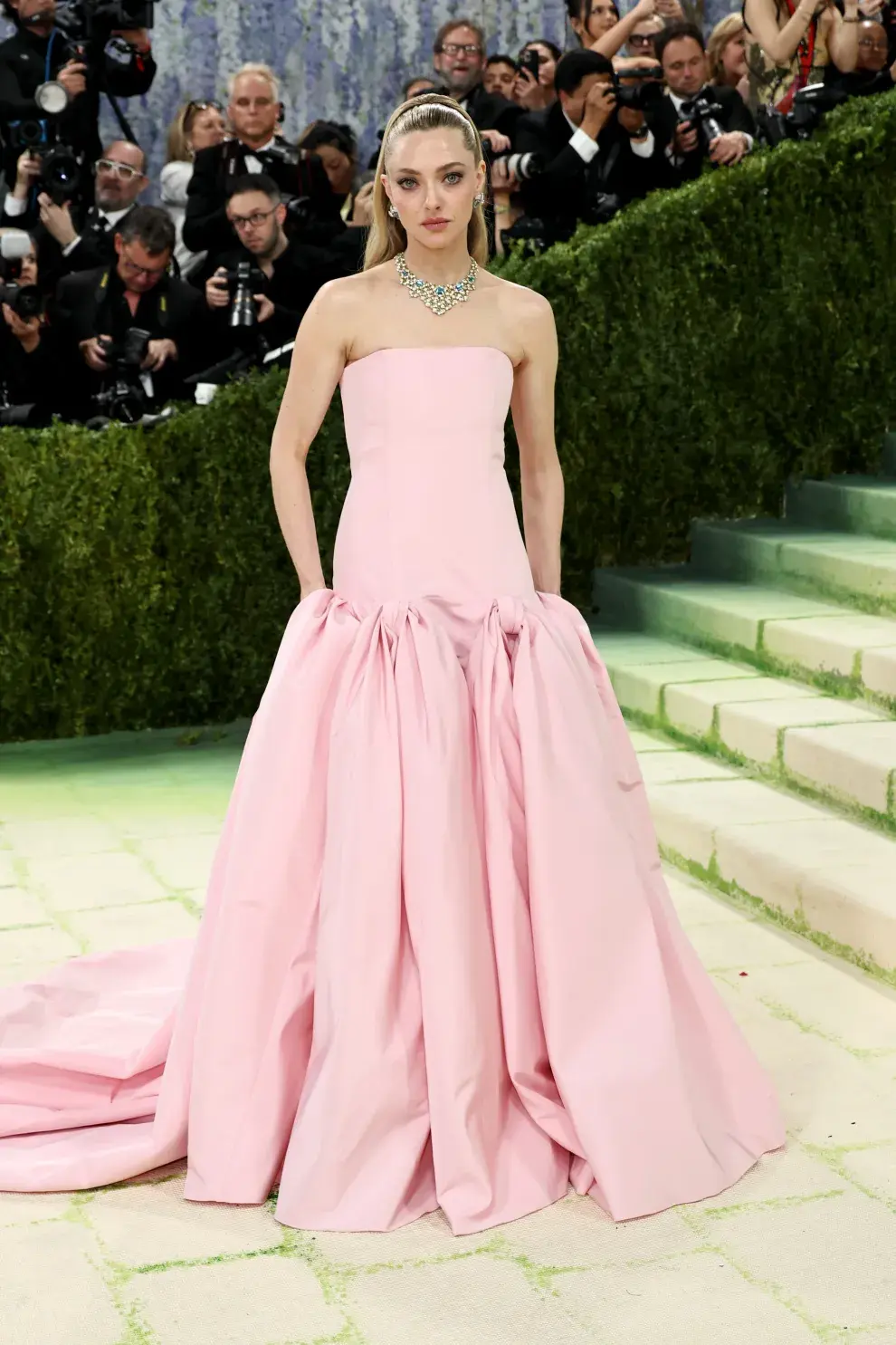 Amanda Seyfried en la Met Gala 2026.