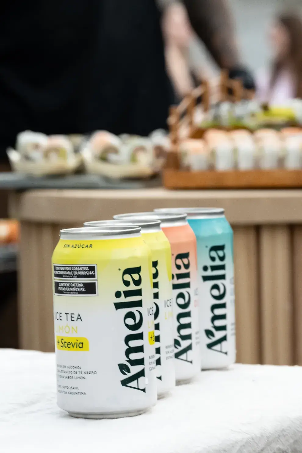 Los sabores de Amelia Ice Tea.