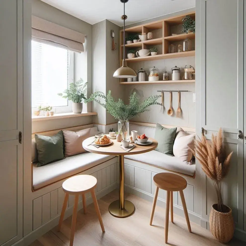 Foto de cocina chica.