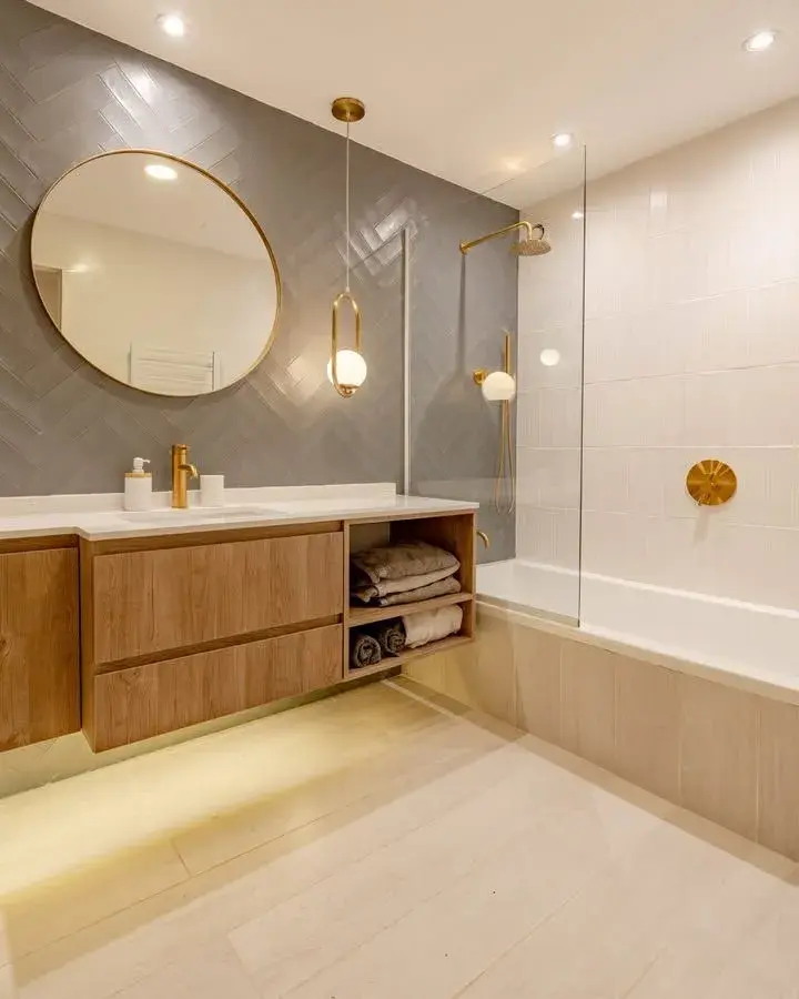 Toilettes mini: colores y materiales que ayudan a ampliar el espacio